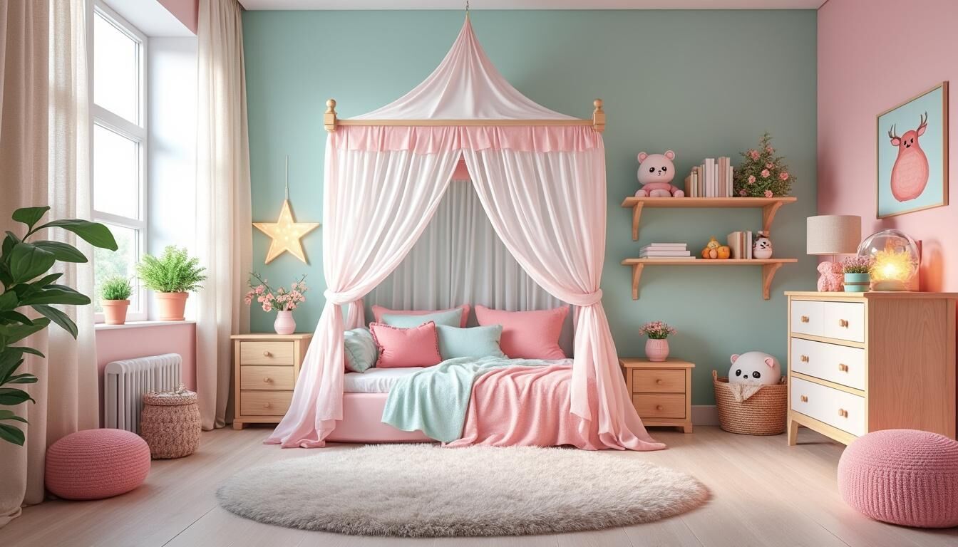 Découvrez nos 10 inspirations tendance pour peindre la chambre de votre fillette. Des idées colorées et créatives pour créer un espace unique et féerique qui stimule l'imagination et reflète sa personnalité. Trouvez le style parfait pour une chambre où chaque rêve devient possible.