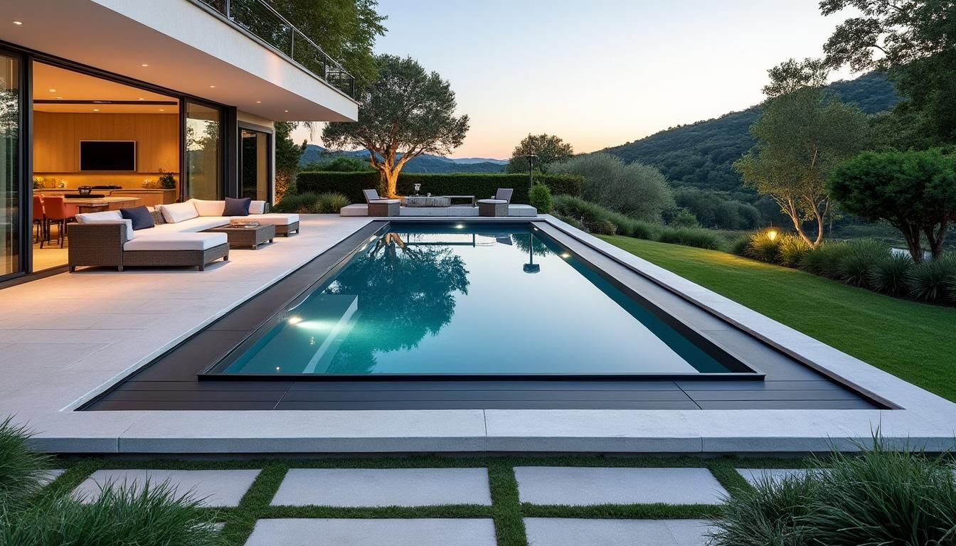 Découvrez la piscine à fond mobile, une innovation qui allie esthétisme et fonctionnalité. Apprenez tout sur ce concept révolutionnaire qui permet d'ajuster la profondeur de votre piscine selon vos envies et besoins. Idéale pour optimiser l'espace et sécuriser les zones aquatiques, cette technologie transforme votre expérience de baignade. Explorez ses avantages, son installation et les tendances actuelles.