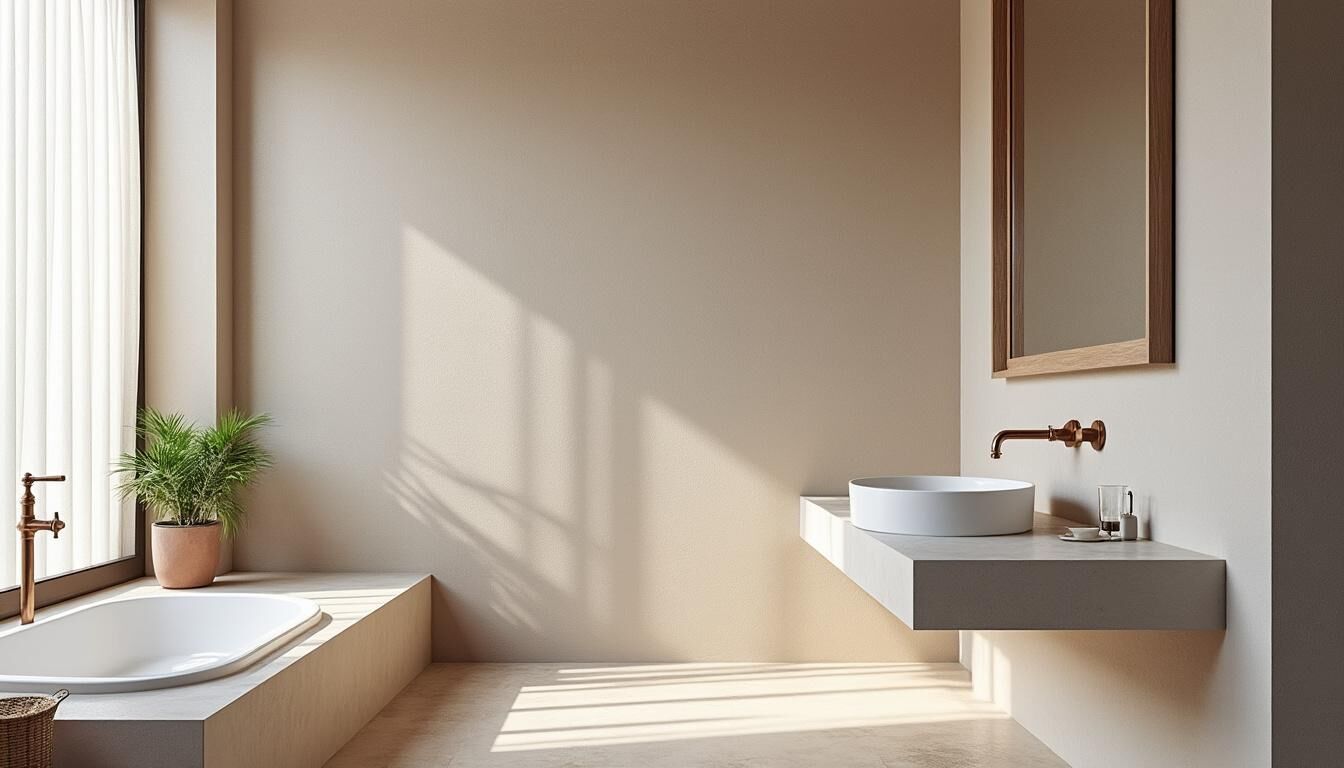 Découvrez l'univers du tadelakt pour votre salle de bain : son histoire, ses caractéristiques, et les astuces pour l'intégrer dans votre espace. Optez pour une décoration à la fois esthétique et authentique avec ce matériau traditionnel marocain.